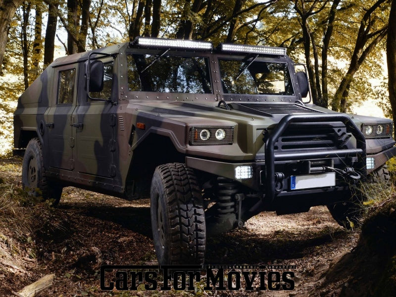 CarsForMovies | URO Vamtac S3 2001 Spanien Sonstige Grün Militärfahrzeug Geländewagen Nordrhein-Westfalen 4616 Voll Gepanzert Panzerung Geschützluke Intercom